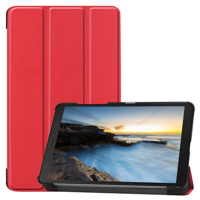 Samsung Galaxy Tab A 8.0 2019 T290    Tri-Fold PU Case    Red