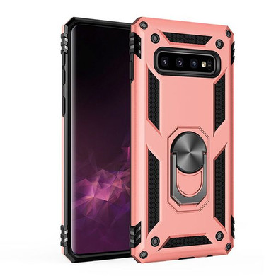 Samsung Galaxy S10 Plus      Military Armour Case    RoseGold
