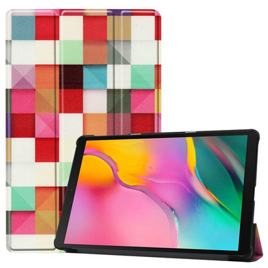 Samsung Galaxy Tab A 10.1 (2019) T510    Designer Tri-Fold Case      Cube