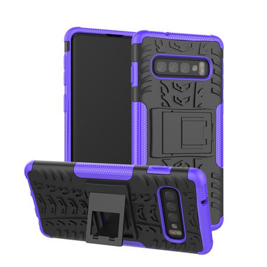 Samsung Galaxy S10      Heavy Duty Case    Purple