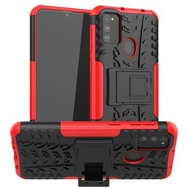 Samsung Galaxy M31      Heavy Duty Case    Red
