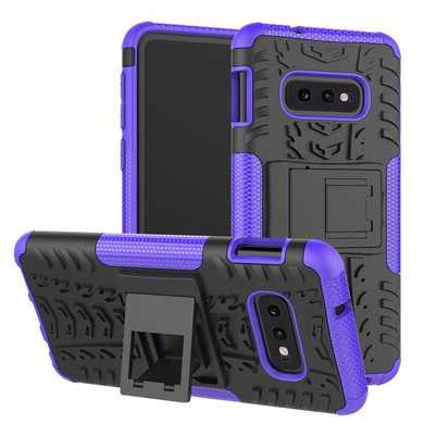 Samsung Galaxy S10E      Heavy Duty Case    Purple