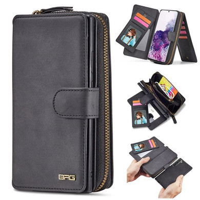 Samsung Galaxy S21      Deluxe Zipper Case    Black