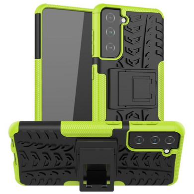 Samsung Galaxy S21      Heavy Duty Case    Green
