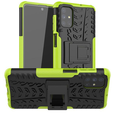 Samsung Galaxy M51      Heavy Duty Case    Green