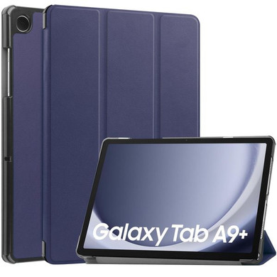 Samsung Galaxy Tab A9+ X210    Tri-Fold PU Case    Navy