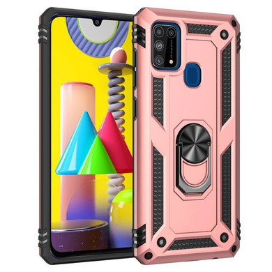 Samsung Galaxy M31      Military Armour Case    RoseGold