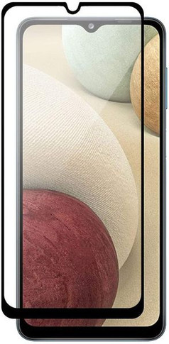 Samsung Galaxy A03s         Full Cover Tempered Glass Screen Protector Black