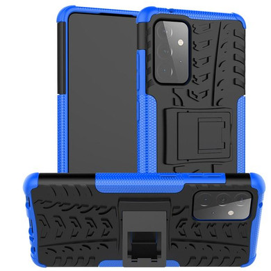 Samsung Galaxy A72      Heavy Duty Case    Blue