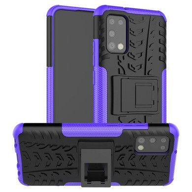 Samsung Galaxy A03s      Heavy Duty Case    Purple