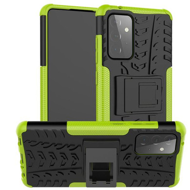 Samsung Galaxy A72      Heavy Duty Case    Green