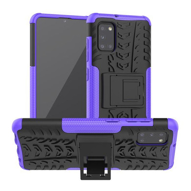 Samsung Galaxy A31      Heavy Duty Case    Purple