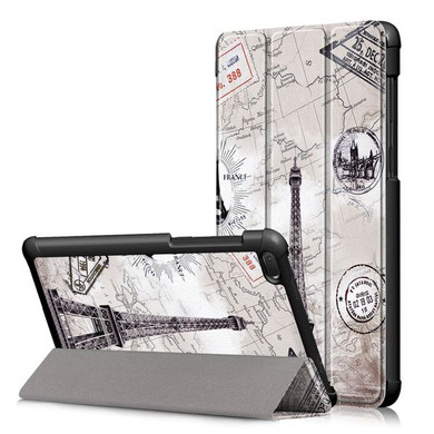 Lenovo Tab E7 TB-7104 Designer Tri-Fold Case EiffelTower