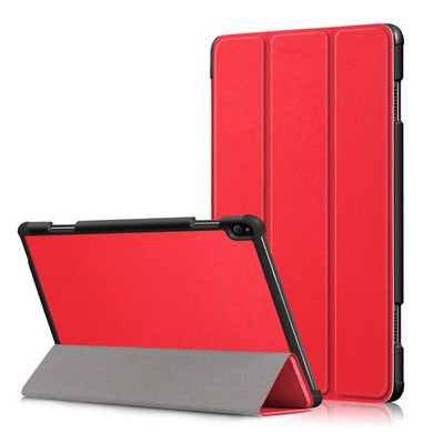 Lenovo Tab P10 TB-X705F Tri-Fold PU Case Red