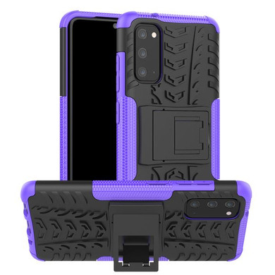 Samsung Galaxy S20      Heavy Duty Case    Purple