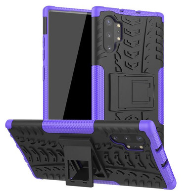 Samsung Galaxy Note 10 Plus      Heavy Duty Case    Purple