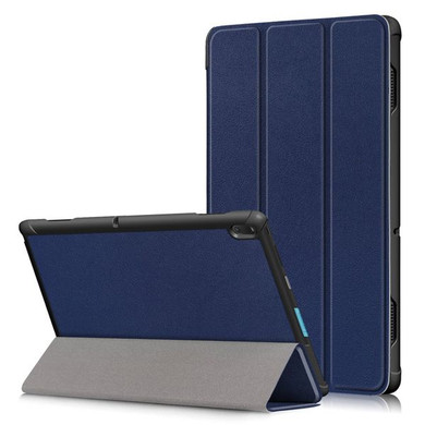 Lenovo Tab E10 TB-X104F Tri-Fold PU Case Navy
