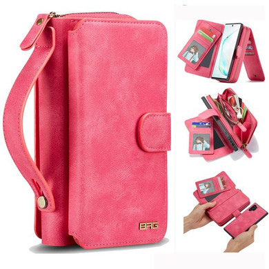 Samsung Galaxy Note 10      Deluxe Zipper Case    Rose
