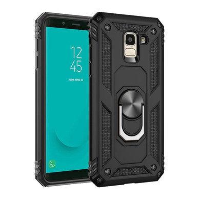 Samsung Galaxy J6      Military Armour Case    Black