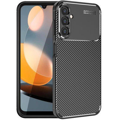 Samsung Galaxy A24 4G      Carbon Fibre Case    Black