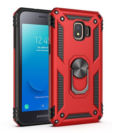 Samsung Galaxy J2 Pro 2018      Military Armour Case    Red