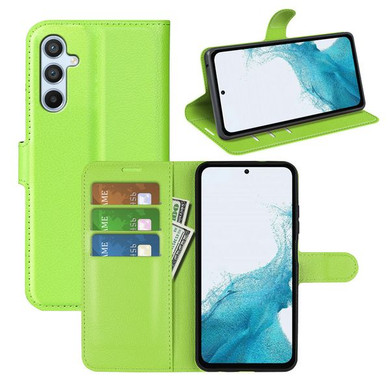 Galaxy A54 5G      Pu Wallet Case    [Green]
