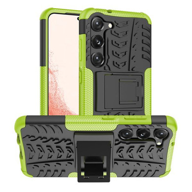 Samsung Galaxy S23      Heavy Duty Case    Green