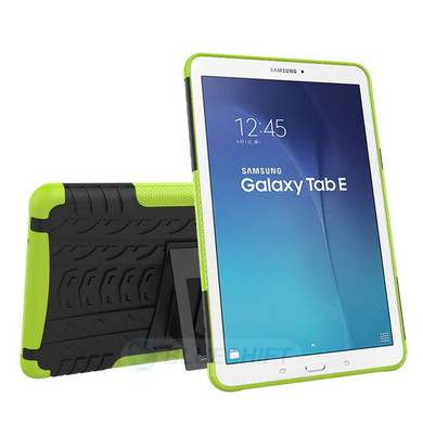 Samsung Galaxy Tab E 9.6 T560    Heavy Duty Case    Green