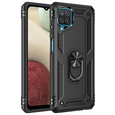 Samsung Galaxy A12      Military Armour Case    Black