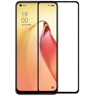 OPPO Reno8 5G Tempered Glass Screen Protector Black