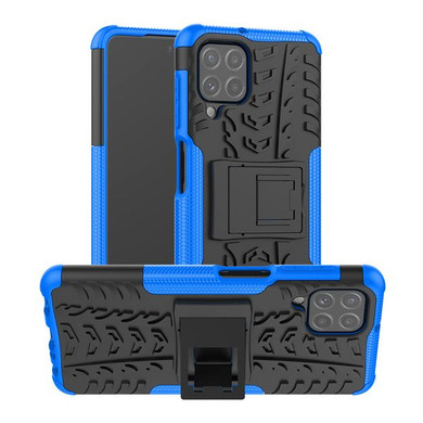 Samsung Galaxy M32 4G      Heavy Duty Case    Blue