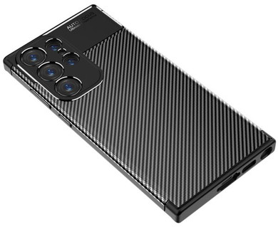 Samsung Galaxy S23 Ultra      Carbon Fibre Case    Black