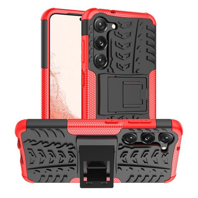 Samsung Galaxy S23      Heavy Duty Case    Red