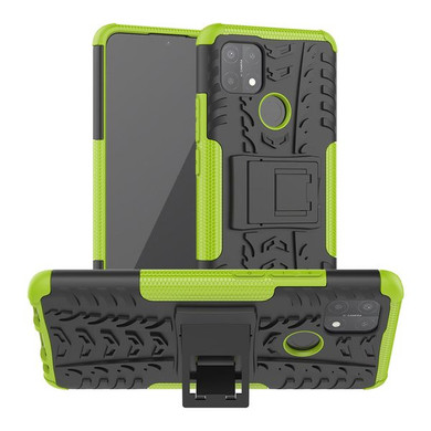 OPPO A15 Heavy Duty Case Green