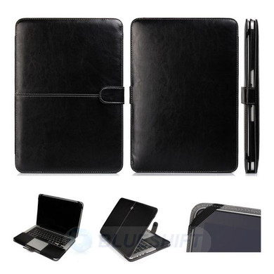 Apple MacBook Pro 15" Retina (2012-2015) A1398   PU Leather Case    Black