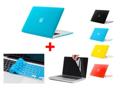 Apple MacBook Pro 15" Retina (2012-2015) A1398   Matte Hard Case    Sky Blue