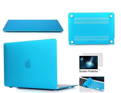 Apple MacBook 12" (2015-2017) A1534   Matte Hard Case    Sky Blue