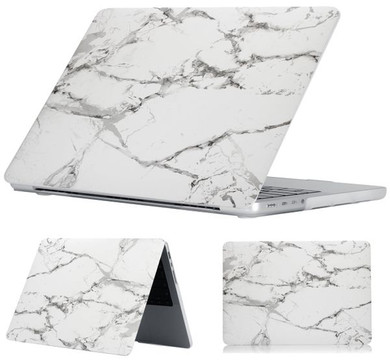 Apple MacBook Pro 14" (M3 Pro, 2023) A2992   Designer Hard Case    WhiteMarble