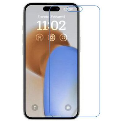 Apple iPhone 15 Flat Plastic Clear