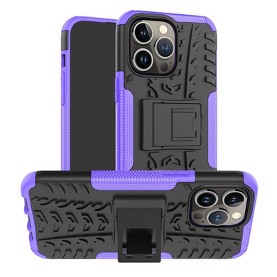 Apple iPhone 14 Pro Max Heavy Duty Case Purple
