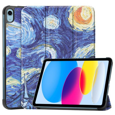 Apple iPad 10.9" (10th Gen 2022)    Designer Tri-Fold Case      StarryNight