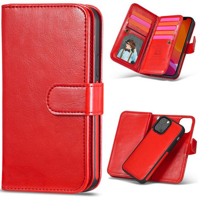 Apple iPhone 13 Pro Max Double Wallet Case Red