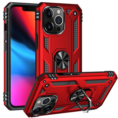 Apple iPhone 13 Pro Military Armour Case Red