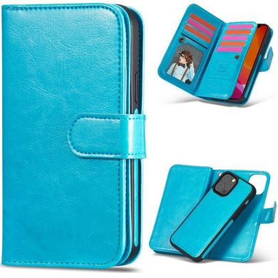 Apple iPhone 13 Pro Max Double Wallet Case Blue