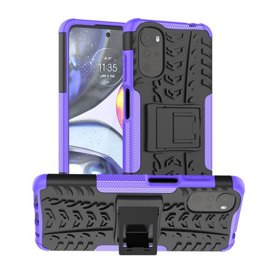 Moto e32 Heavy Duty Case Purple