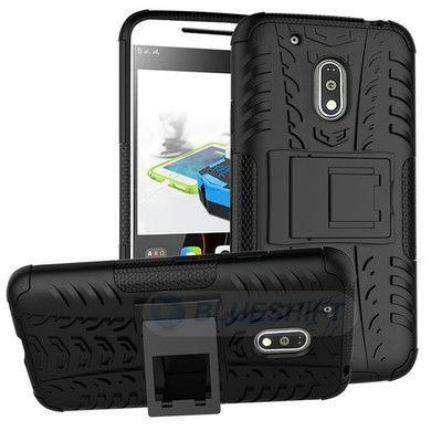Moto G4 Play Heavy Duty Case Black