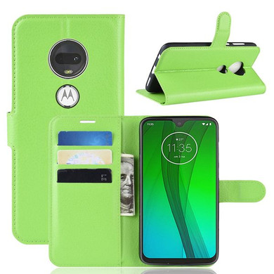 Moto G7/G7Plus      Pu Wallet Case    [Green]