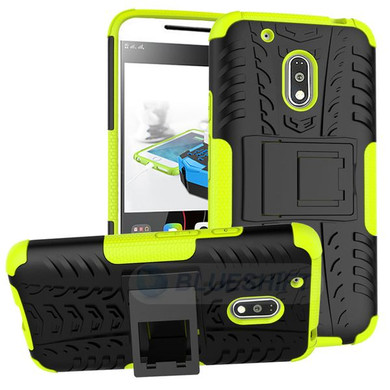 Moto G4 Play Heavy Duty Case Green