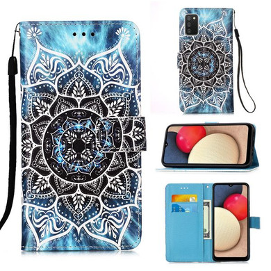 Samsung Galaxy A02S      Designer PU Case      Mandala