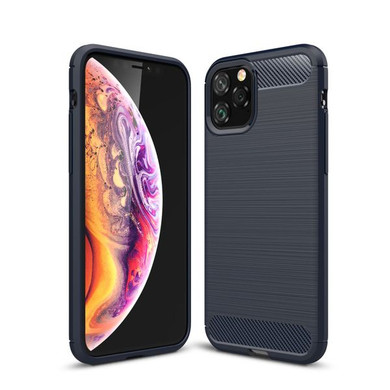 Apple iPhone 11 Pro Carbon Fibre Case Navy